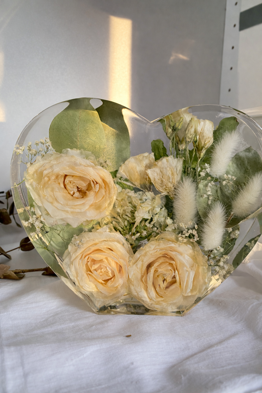 Brautstraußkonservierung Herz