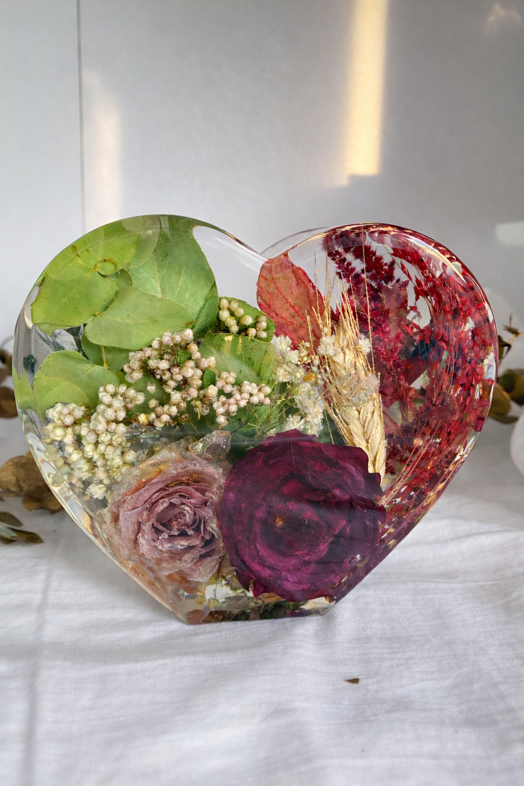 Brautstraußkonservierung Herz