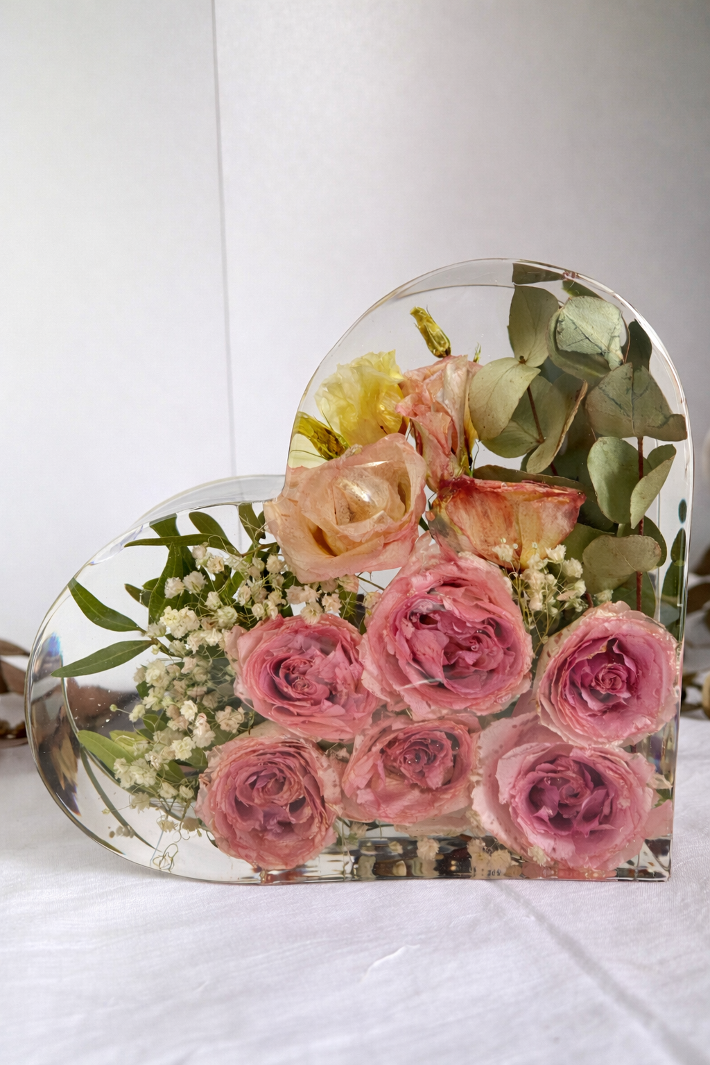 Brautstraußkonservierung Herz